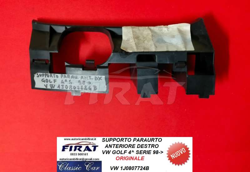 SUPPORTO PARAURTO VW GOLF 4^ 98-> ANT.DX (1J0807724B)